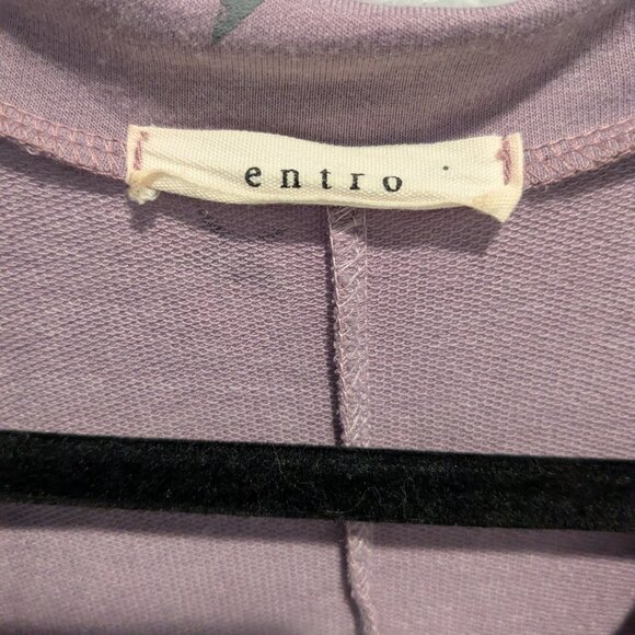 Entro Lavender Stars Babydoll Top - Oversized - Picture 7 of 12